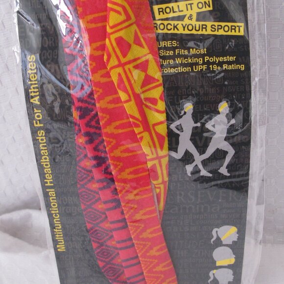 New - Rok Band Multipurpose Buff - Pink Aztex - Picture 7 of 10